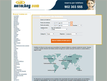 Tablet Screenshot of hotelkey.com